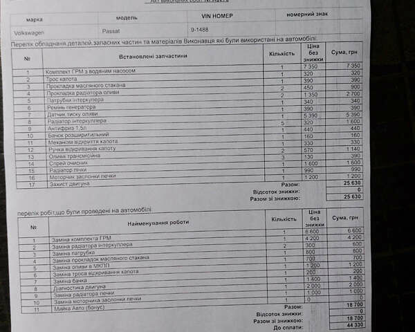 Черный Фольксваген Пассат, объемом двигателя 2 л и пробегом 360 тыс. км за 4900 $, фото 24 на Automoto.ua