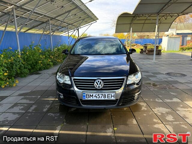Черный Фольксваген Пассат, объемом двигателя 2 л и пробегом 200 тыс. км за 5850 $, фото 1 на Automoto.ua