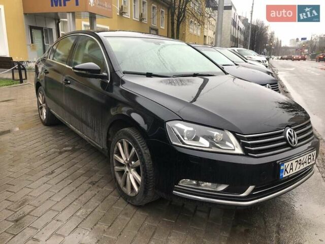 Черный Фольксваген Пассат, объемом двигателя 1.8 л и пробегом 164 тыс. км за 12500 $, фото 1 на Automoto.ua