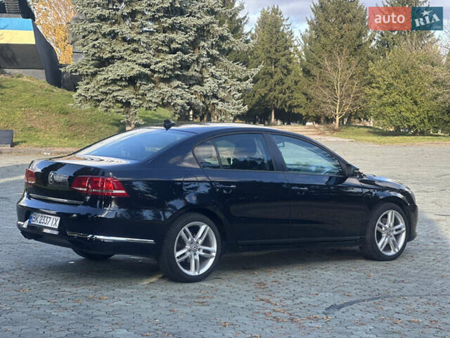 Фольксваген Пассат 2013 в Дубно на Automoto.ua Черный Фольксваген Пассат, объемом двигателя 2 л и пробегом 267 тыс. км за 11500 $, фото 13 на Automoto.ua