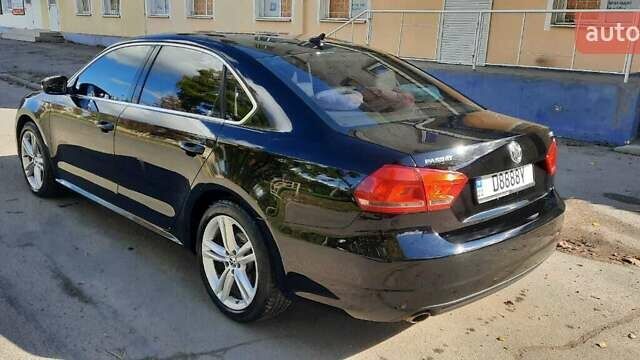 Черный Фольксваген Пассат, объемом двигателя 1.8 л и пробегом 380 тыс. км за 9200 $, фото 1 на Automoto.ua