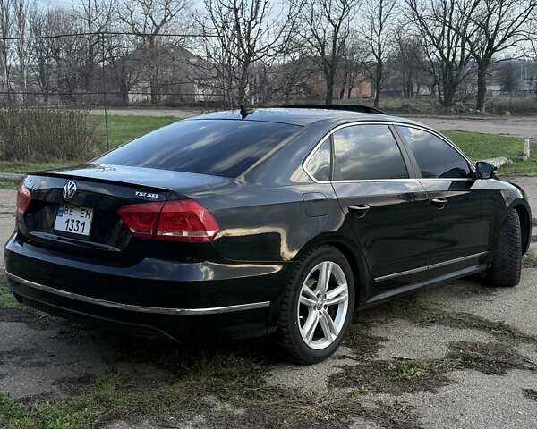 Черный Фольксваген Пассат, объемом двигателя 1.8 л и пробегом 293 тыс. км за 12500 $, фото 2 на Automoto.ua