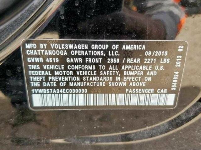 Черный Фольксваген Пассат, объемом двигателя 0 л и пробегом 86 тыс. км за 1000 $, фото 11 на Automoto.ua