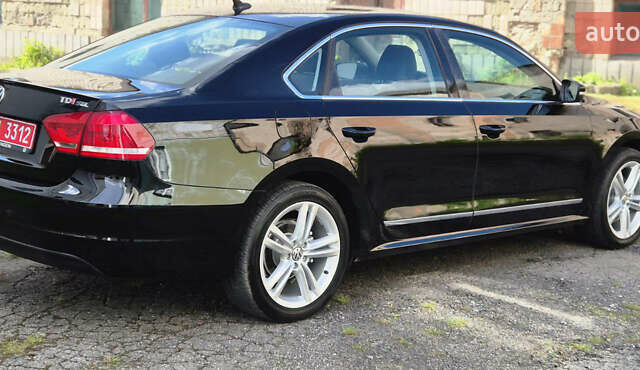 Черный Фольксваген Пассат, объемом двигателя 2 л и пробегом 214 тыс. км за 11800 $, фото 4 на Automoto.ua