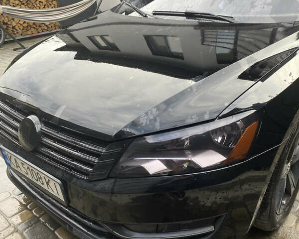 Черный Фольксваген Пассат, объемом двигателя 1.8 л и пробегом 182 тыс. км за 9700 $, фото 1 на Automoto.ua