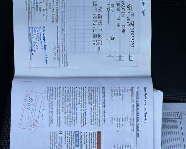 Чорний Фольксваген Пассат, об'ємом двигуна 1.97 л та пробігом 297 тис. км за 16300 $, фото 29 на Automoto.ua