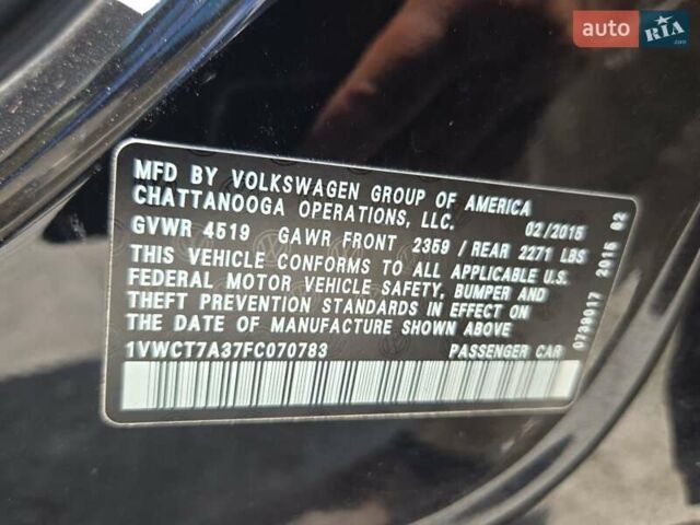 Чорний Фольксваген Пассат, об'ємом двигуна 1.8 л та пробігом 60 тис. км за 13500 $, фото 12 на Automoto.ua