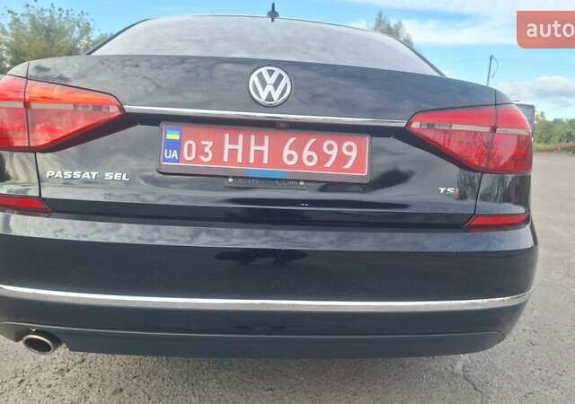 Фольксваген Пассат 2016 в Ковель на Automoto.ua Черный Фольксваген Пассат, объемом двигателя 1.8 л и пробегом 248 тыс. км за 13555 $, фото 20 на Automoto.ua