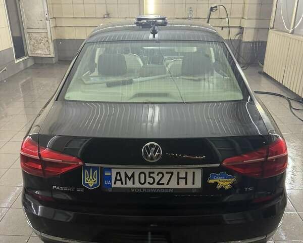 Черный Фольксваген Пассат, объемом двигателя 1.8 л и пробегом 155 тыс. км за 9800 $, фото 10 на Automoto.ua
