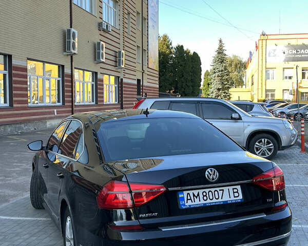 Черный Фольксваген Пассат, объемом двигателя 1.8 л и пробегом 255 тыс. км за 10900 $, фото 4 на Automoto.ua