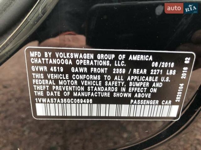 Чорний Фольксваген Пассат, об'ємом двигуна 1.8 л та пробігом 200 тис. км за 13700 $, фото 41 на Automoto.ua