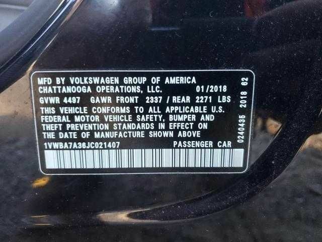 Черный Фольксваген Пассат, объемом двигателя 2 л и пробегом 80 тыс. км за 8500 $, фото 11 на Automoto.ua