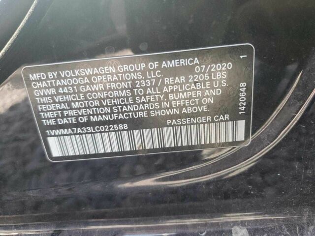 Чорний Фольксваген Пассат, об'ємом двигуна 2 л та пробігом 75 тис. км за 3500 $, фото 11 на Automoto.ua