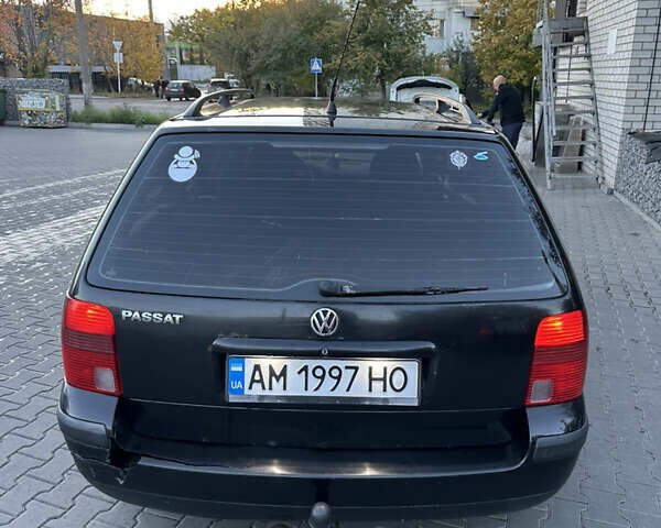 Черный Фольксваген Пассат, объемом двигателя 1.9 л и пробегом 375 тыс. км за 4550 $, фото 4 на Automoto.ua