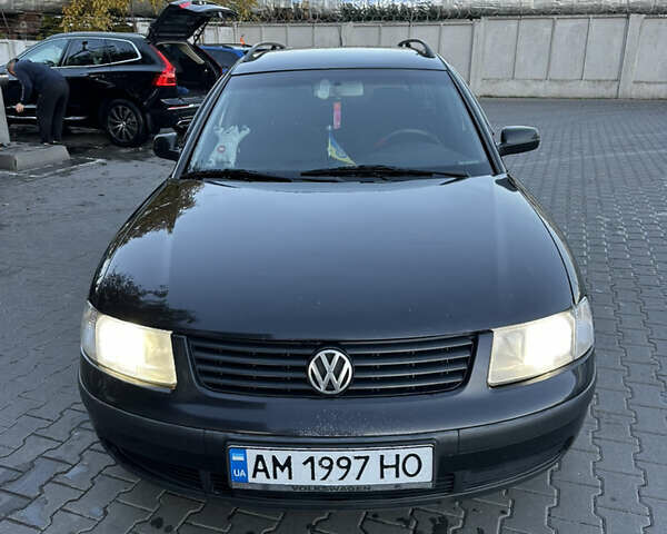 Черный Фольксваген Пассат, объемом двигателя 1.9 л и пробегом 375 тыс. км за 4550 $, фото 1 на Automoto.ua