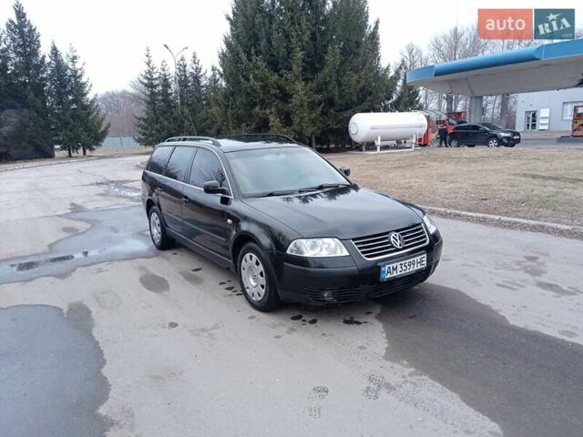 Черный Фольксваген Пассат, объемом двигателя 1.98 л и пробегом 370 тыс. км за 3999 $, фото 7 на Automoto.ua