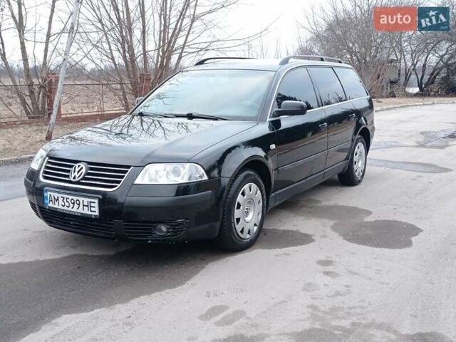 Черный Фольксваген Пассат, объемом двигателя 1.98 л и пробегом 370 тыс. км за 3999 $, фото 1 на Automoto.ua