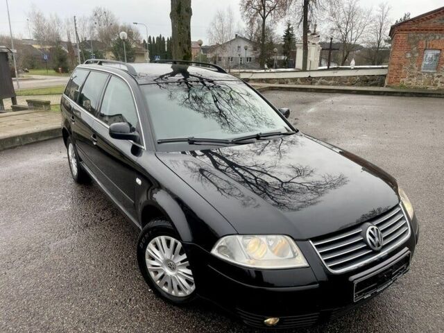 Черный Фольксваген Пассат, объемом двигателя 1.9 л и пробегом 215 тыс. км за 1150 $, фото 1 на Automoto.ua