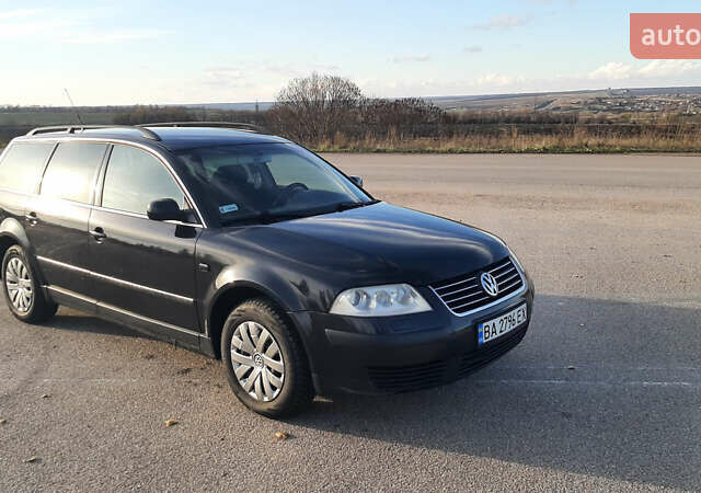 Черный Фольксваген Пассат, объемом двигателя 1.98 л и пробегом 231 тыс. км за 5000 $, фото 2 на Automoto.ua