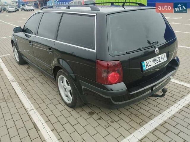 Черный Фольксваген Пассат, объемом двигателя 1.9 л и пробегом 268 тыс. км за 4500 $, фото 2 на Automoto.ua