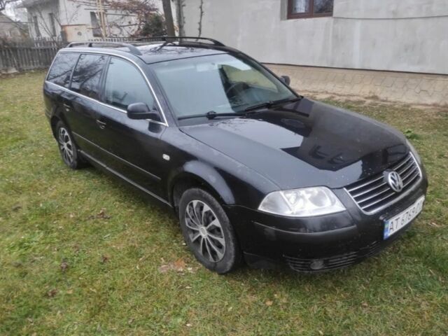 Черный Фольксваген Пассат, объемом двигателя 1.9 л и пробегом 233 тыс. км за 1750 $, фото 1 на Automoto.ua