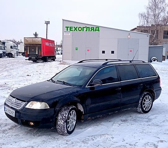 Черный Фольксваген Пассат, объемом двигателя 1.9 л и пробегом 29700 тыс. км за 3900 $, фото 1 на Automoto.ua