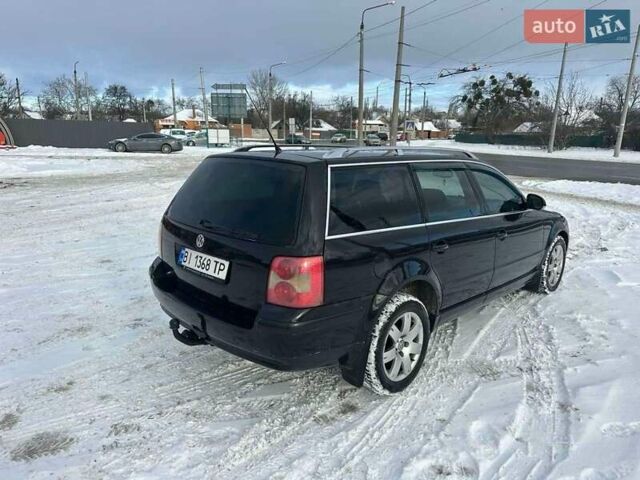 Черный Фольксваген Пассат, объемом двигателя 1.9 л и пробегом 223 тыс. км за 4500 $, фото 2 на Automoto.ua