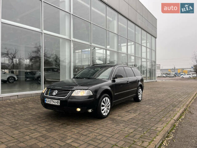 Черный Фольксваген Пассат, объемом двигателя 1.9 л и пробегом 328 тыс. км за 4200 $, фото 1 на Automoto.ua