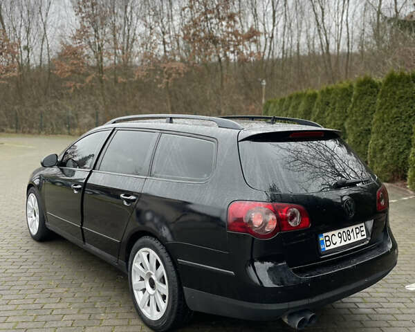 Черный Фольксваген Пассат, объемом двигателя 1.97 л и пробегом 314 тыс. км за 4950 $, фото 6 на Automoto.ua