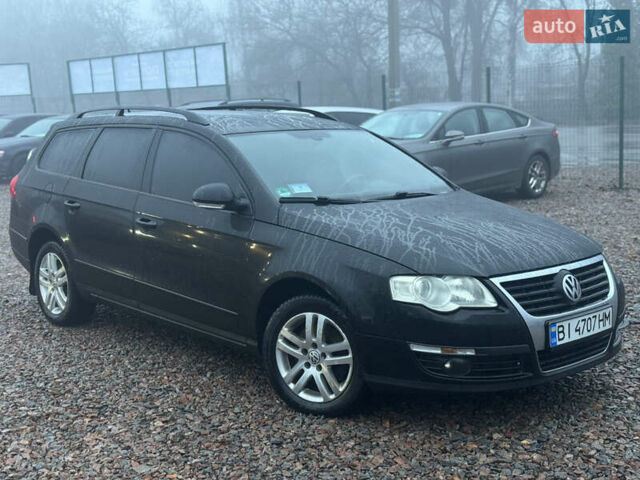 Черный Фольксваген Пассат, объемом двигателя 2 л и пробегом 317 тыс. км за 5450 $, фото 4 на Automoto.ua