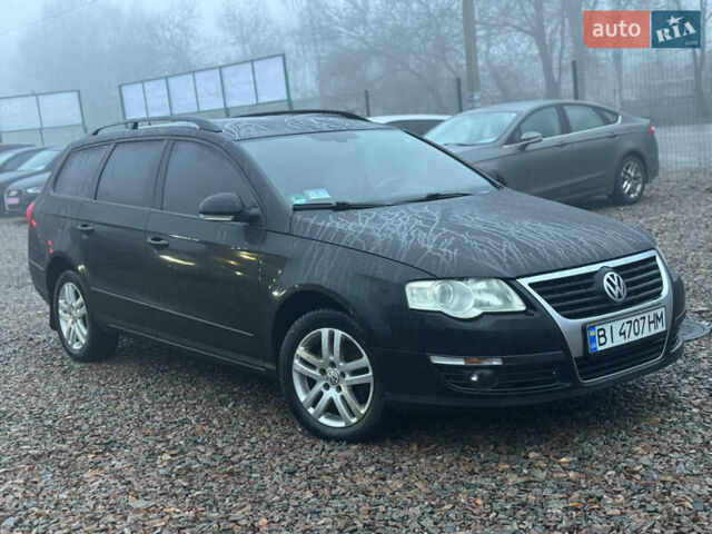 Черный Фольксваген Пассат, объемом двигателя 2 л и пробегом 317 тыс. км за 5450 $, фото 2 на Automoto.ua