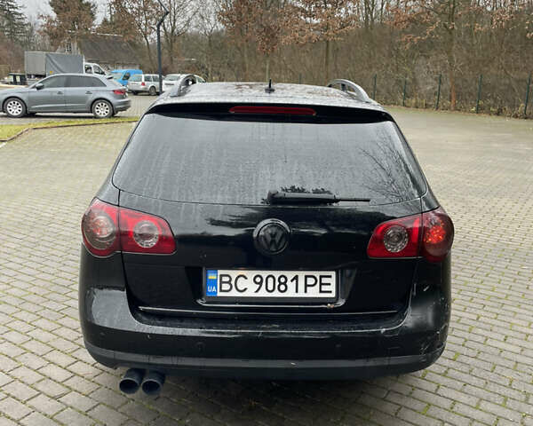 Черный Фольксваген Пассат, объемом двигателя 1.97 л и пробегом 314 тыс. км за 4950 $, фото 7 на Automoto.ua