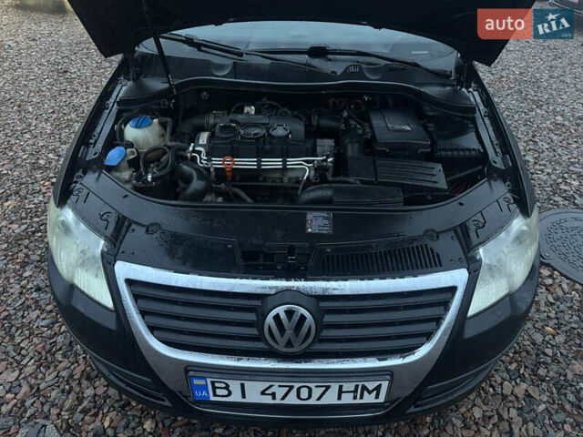 Черный Фольксваген Пассат, объемом двигателя 2 л и пробегом 317 тыс. км за 5450 $, фото 48 на Automoto.ua