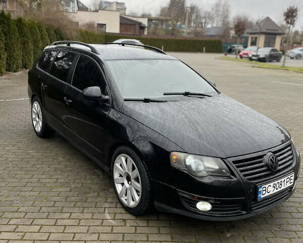 Черный Фольксваген Пассат, объемом двигателя 1.97 л и пробегом 314 тыс. км за 4950 $, фото 2 на Automoto.ua