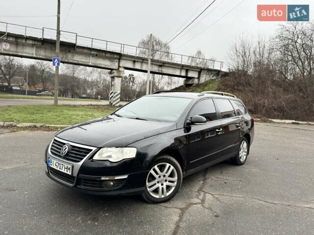 Черный Фольксваген Пассат, объемом двигателя 1.97 л и пробегом 321 тыс. км за 5999 $, фото 1 на Automoto.ua