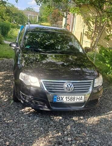 Черный Фольксваген Пассат, объемом двигателя 1.98 л и пробегом 214 тыс. км за 5800 $, фото 1 на Automoto.ua