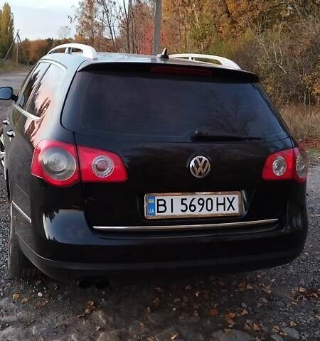 Фольксваген Пассат 2007 в Полтаве на Automoto.ua Черный Фольксваген Пассат, объемом двигателя 2 л и пробегом 341 тыс. км за 7300 $, фото 2 на Automoto.ua