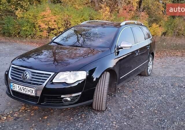 Фольксваген Пассат 2007 в Полтаве на Automoto.ua Черный Фольксваген Пассат, объемом двигателя 2 л и пробегом 341 тыс. км за 7300 $, фото 9 на Automoto.ua