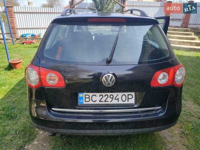 Черный Фольксваген Пассат, объемом двигателя 2 л и пробегом 380 тыс. км за 5000 $, фото 2 на Automoto.ua