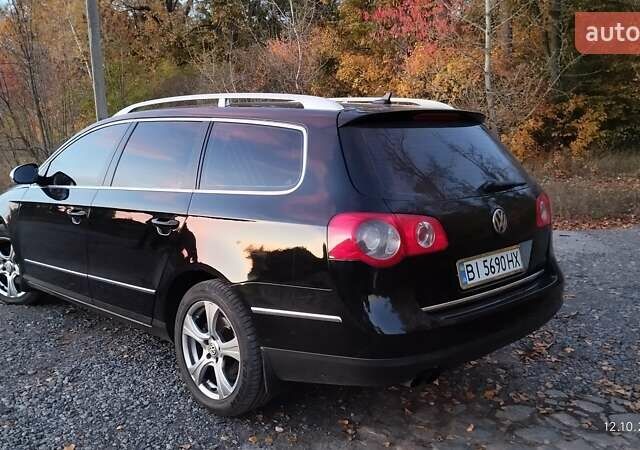 Фольксваген Пассат 2007 в Полтаве на Automoto.ua Черный Фольксваген Пассат, объемом двигателя 2 л и пробегом 341 тыс. км за 7300 $, фото 5 на Automoto.ua