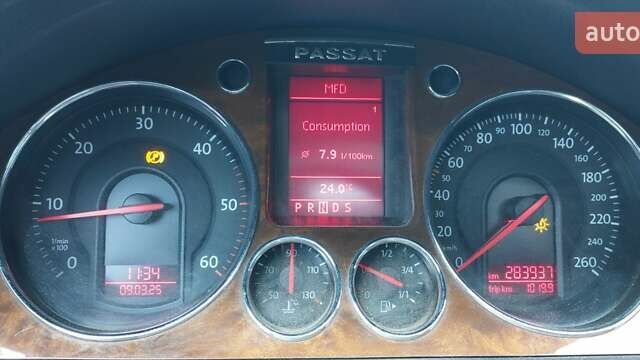 Черный Фольксваген Пассат, объемом двигателя 2 л и пробегом 284 тыс. км за 8500 $, фото 37 на Automoto.ua