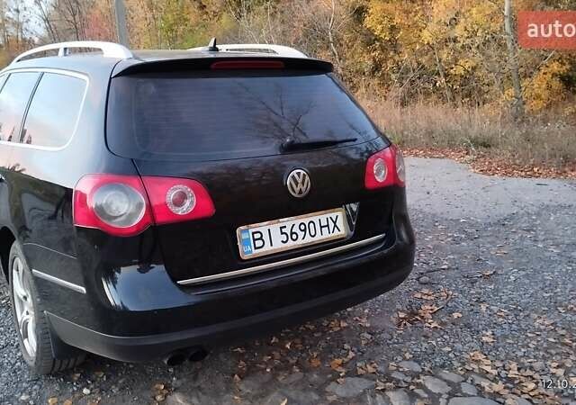 Фольксваген Пассат 2007 в Полтаве на Automoto.ua Черный Фольксваген Пассат, объемом двигателя 2 л и пробегом 341 тыс. км за 7300 $, фото 3 на Automoto.ua