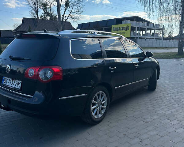 Черный Фольксваген Пассат, объемом двигателя 2 л и пробегом 335 тыс. км за 6800 $, фото 1 на Automoto.ua