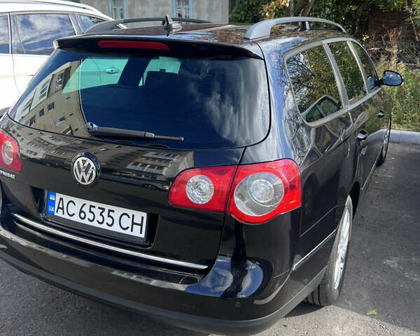 Черный Фольксваген Пассат, объемом двигателя 1.97 л и пробегом 242 тыс. км за 7300 $, фото 2 на Automoto.ua