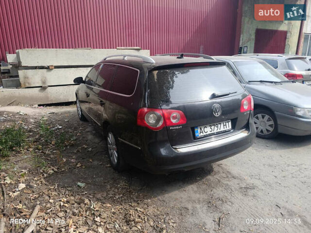 Черный Фольксваген Пассат, объемом двигателя 2 л и пробегом 267 тыс. км за 6700 $, фото 1 на Automoto.ua