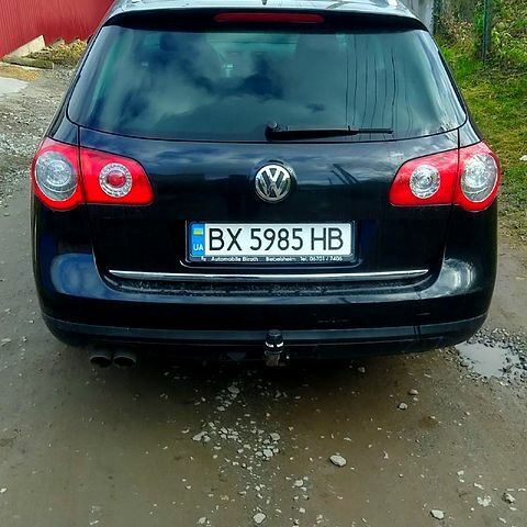 Черный Фольксваген Пассат, объемом двигателя 2 л и пробегом 302 тыс. км за 6300 $, фото 3 на Automoto.ua