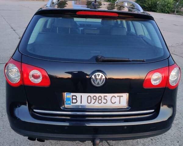Черный Фольксваген Пассат, объемом двигателя 1.97 л и пробегом 244 тыс. км за 7500 $, фото 7 на Automoto.ua