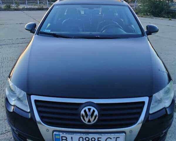 Черный Фольксваген Пассат, объемом двигателя 1.97 л и пробегом 244 тыс. км за 7500 $, фото 5 на Automoto.ua