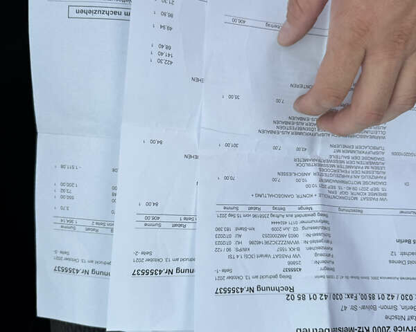 Черный Фольксваген Пассат, объемом двигателя 1.4 л и пробегом 246 тыс. км за 6400 $, фото 33 на Automoto.ua