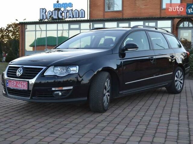 Черный Фольксваген Пассат, объемом двигателя 2 л и пробегом 245 тыс. км за 8700 $, фото 1 на Automoto.ua
